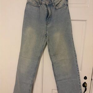 &denim Wide Leg Loose Fit Jeans